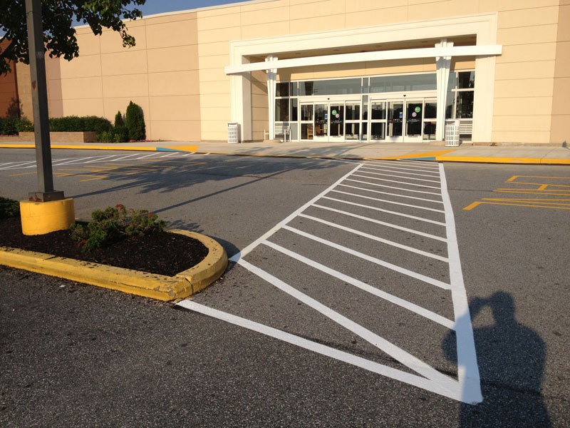 New Concrete and Asphalt at Kohls Department Store Wilmington, DE